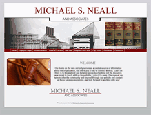 Tablet Screenshot of michaelsneall.com
